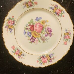 Vintage Continental Ivory Germany 18 Salad Plate 7.5 Inches Six Available